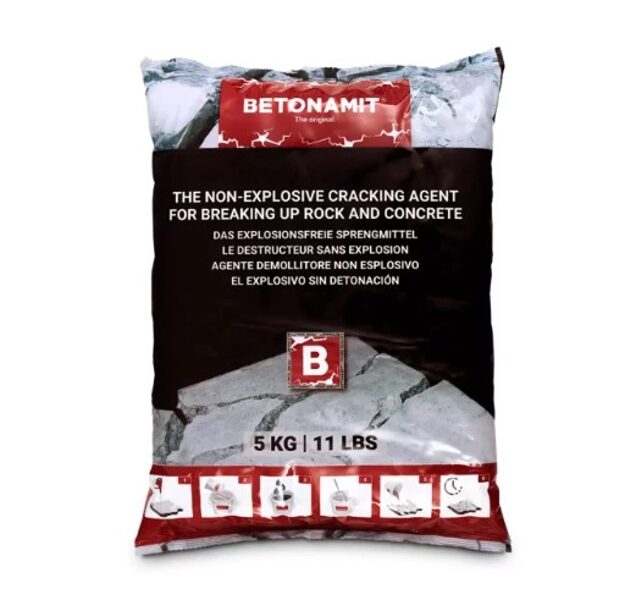 Betonamit pulveris 5kg